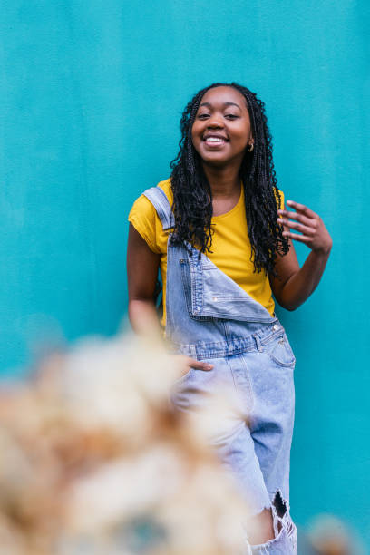 istock Happy Afro-Latina with Phone Enjoying a Cheerful Chat 2017603005