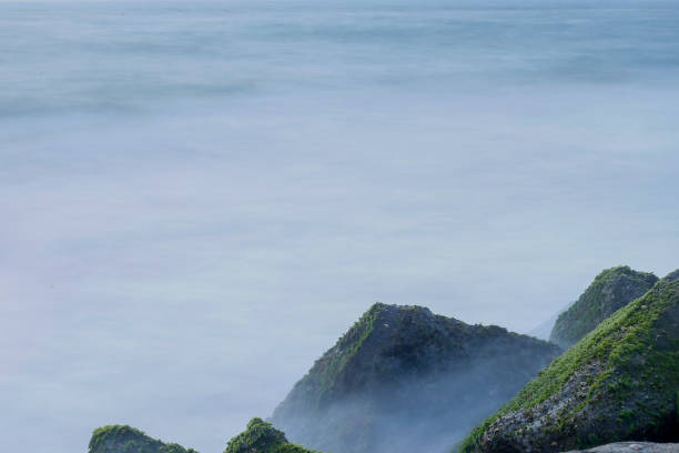 At Schooner Gulch State Beach in Mendocino County, I visited and captured the stones of Bowling Ball Beach.  Here, I used long exposure to capture a misty essence over the smooth stones, bringing mystery and magic to the scenery.