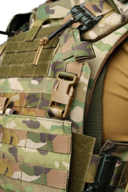 istock Close up of military man in uniform 2017764872