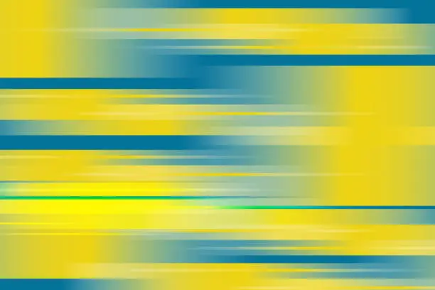 Vector illustration of Yellow lines movement.