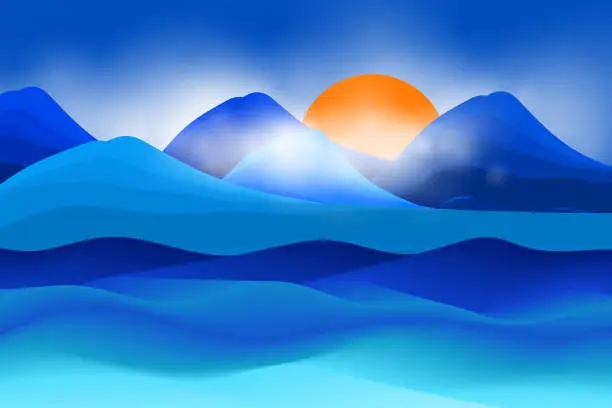 Vector illustration of Landscape