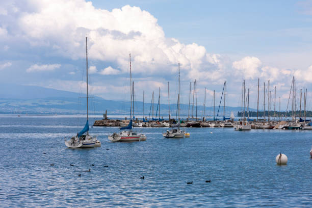 istock Lake Geneva, Geneva ,Switzerland 2017863739
