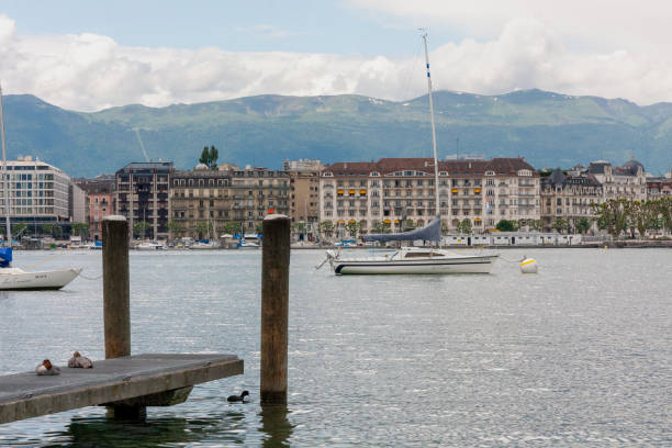 Lake Geneva, Geneva ,Switzerland