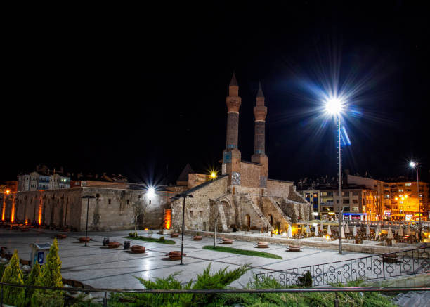 istock The double minaret madrasah 2017872446