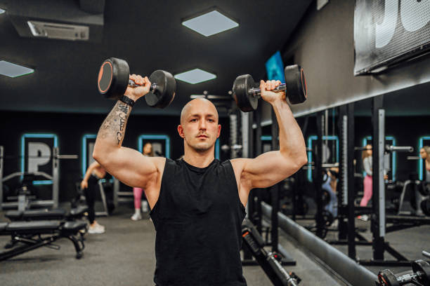 istock Young man training in the gym 2017872593