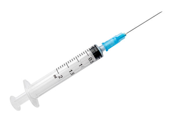 istock Medical syringe isolated 2017898926