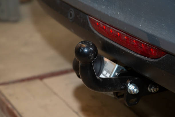 istock The tow bar of the car. 2017945196