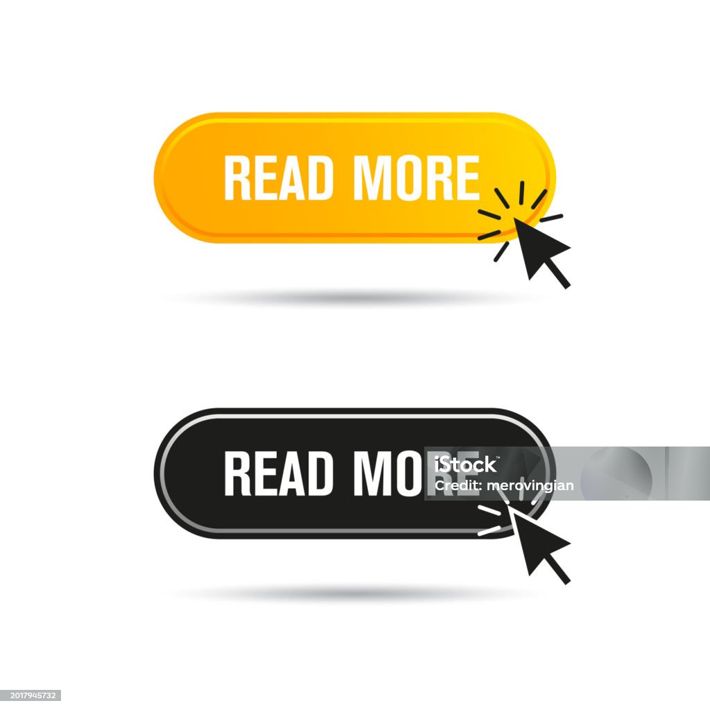 Read More Button Set Stock Illustration - Download Image Now - Keypad ...