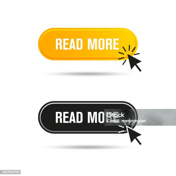 Read Button Jpg Read More Button Set Stock Illustration - Download Image Now - Keypad ...