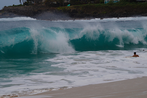 Waimea Beach, North Shore, Island of Oahu, Hawaii - United States