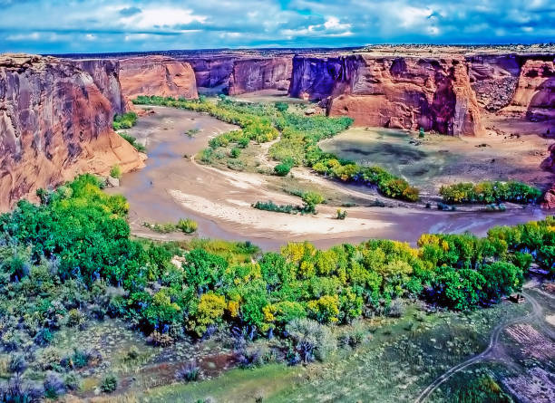 Canyon de Chelly, Arizona stock photo