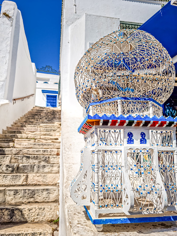 The village of Sidi Bou Said, Carthage, Tunisia