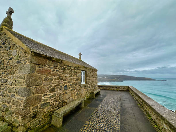 istock St Nicholas Chapel at St Ives in Cornwall, UK 2018114447