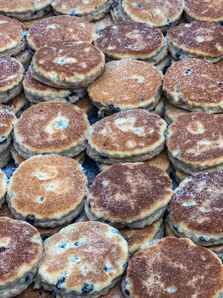 istock Freshly baked traditional Welsh Cakes sprinkled with sugar 2018162320