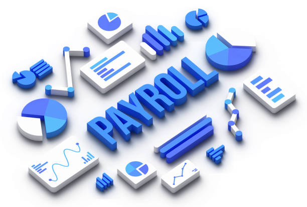 Payroll Charts and Graphs Data Preparation 3D Payroll taxes charts and graphs data background. Payroll Outsourcing Market Dynamics: Regional Breakdown and Analysis stock pictures, royalty-free photos & images