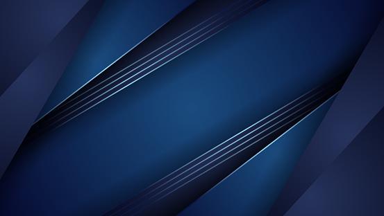 Abstract overlap dark blue background with blank space design