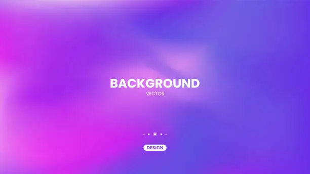 Vector illustration of Blurred multicolours gradient abstract background for website landing page template design