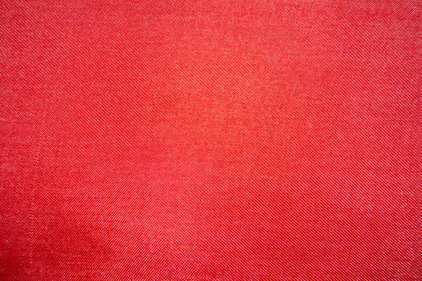 istock Red fabric. Texture of a red piece of fabric 2018384455