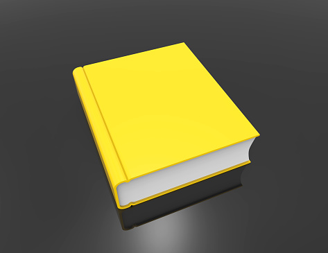 Blank Yellow Book