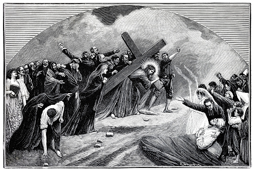 Via Crucis - Stations of the Cross - Way of the Cross ( Jean Béraud )
Original edition from my own archives
Source : Natura Ed Arte 1894-95