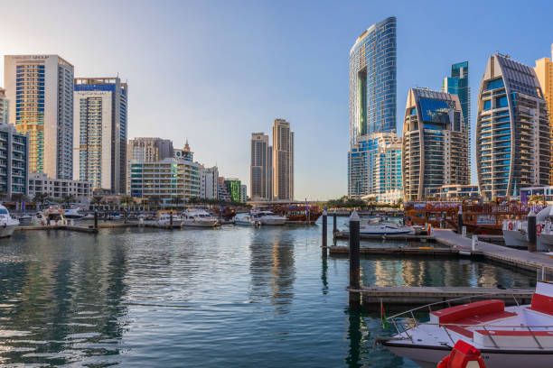 istock Skyscrapers at Dubai Marina. 2018417932