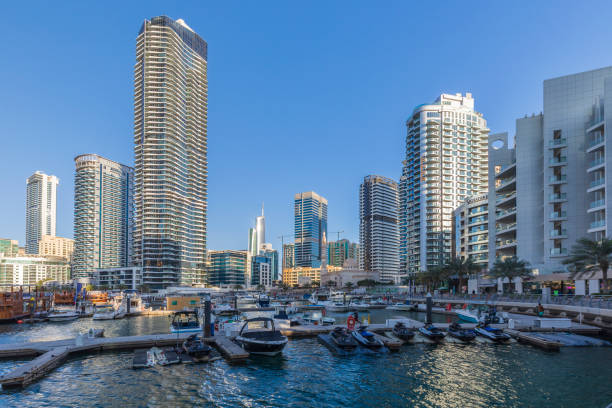 istock Skyscrapers at Dubai Marina. 2018421076