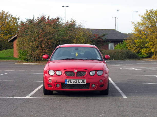 公共駐車場のmg zt - mg ストックフォトと画像