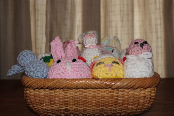 istock crocheted amigurumi easter bunnies 2018576829