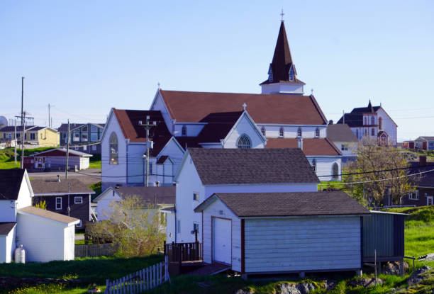 istock White-washed wooden churches and houses in late spring 2018650964
