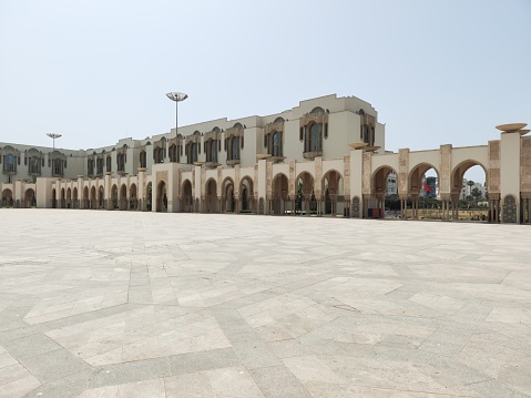 Hassan II Mosque  is the largest functioning mosque in Africa and is the 14th largest in the world. Its minaret is the world's second tallest minaret at 210 meters.