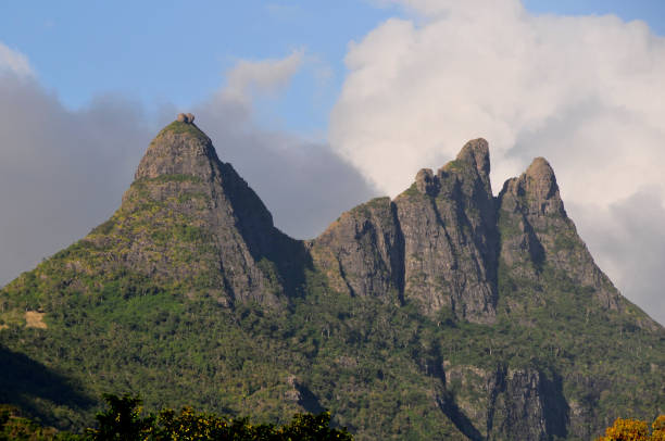 istock Three Udders peaks - craggy formation, Mauritus 2018787236