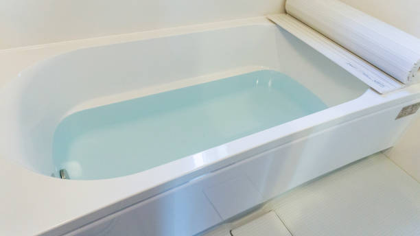 istock New unit bath in a newly built single-family home 2018834688