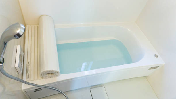 istock New unit bath in a newly built single-family home 2018835782