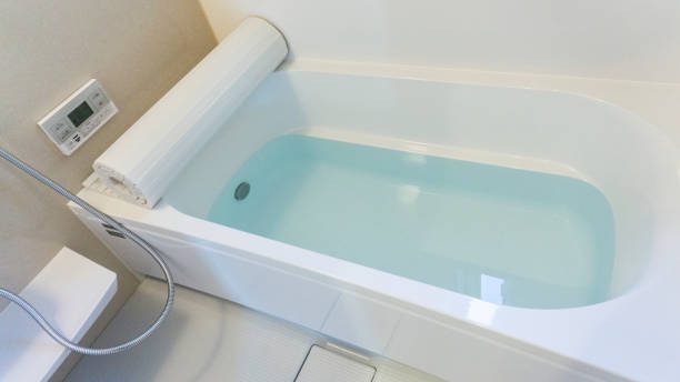 istock New unit bath in a newly built single-family home 2018836872