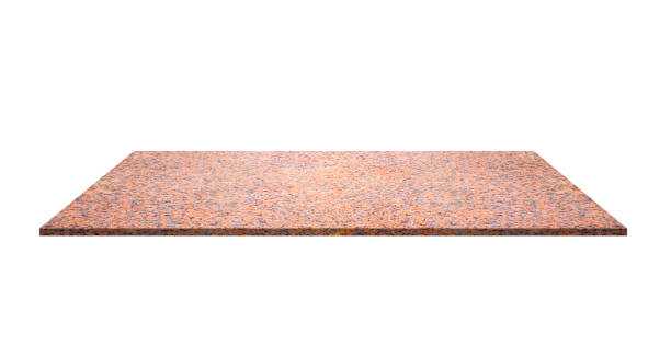 istock Beige terrazzo marble tile slab for home interior decoration material isolated on white background with clipping path, 3d illustration 2018919175