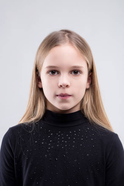 istock Serene youthfulness depicted, simplicity personified poignantly 2018992744
