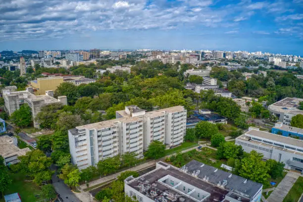 Photo of Aerial View of the University of Puerto Rico in San Juan