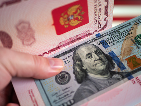 Russian Passport and US Currency Exchange