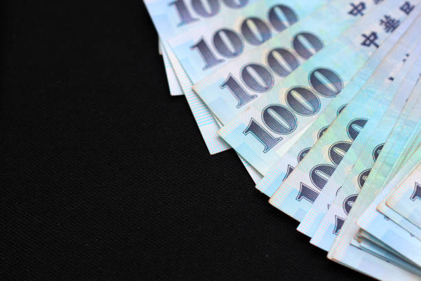 Taiwan dollar money. 1000 New Taiwan dollars