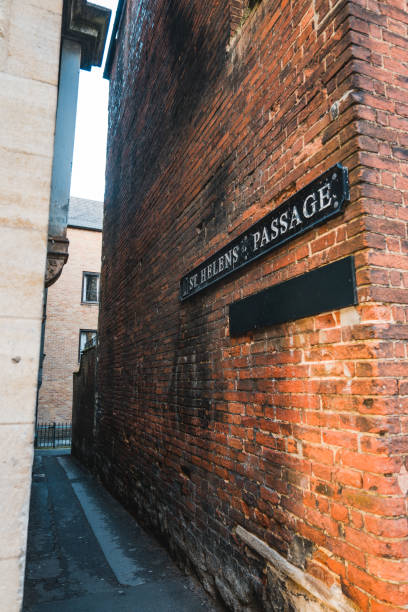 A alleyway in Oxford. England, UK