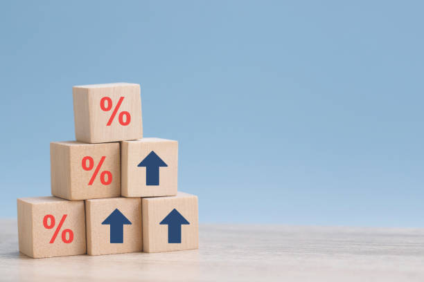 istock wood cube block with growth according to business goals 2019381823