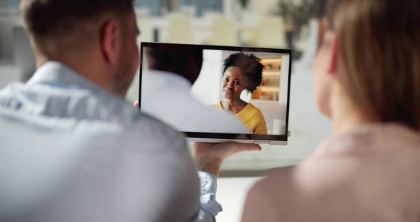 istock Couple Watching Movie On Tablet 2019464853