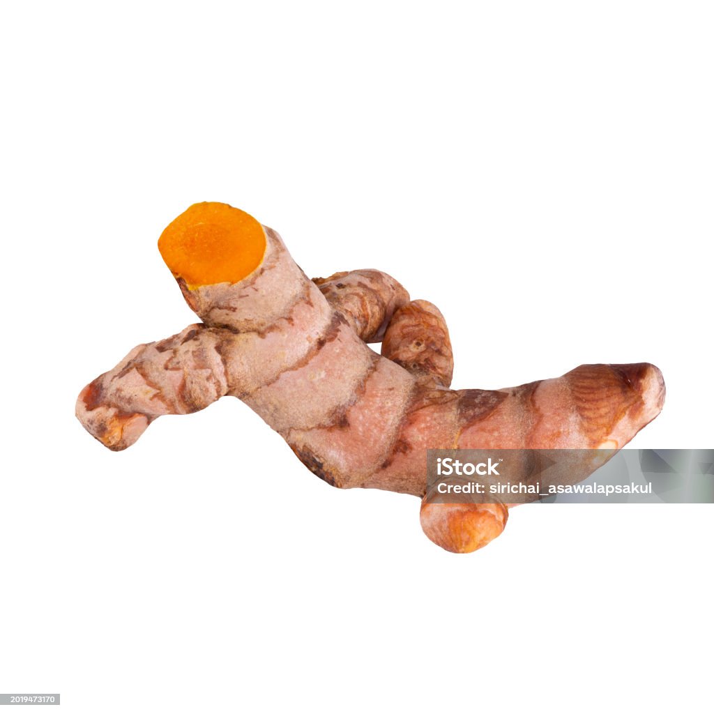 Turmeric Componds Turmeric Herb Contains Bioactive Compounds Isolated On A White ...