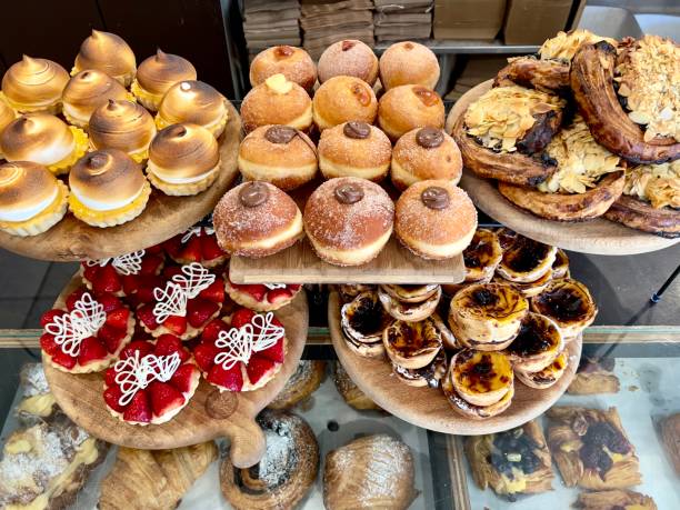 istock Pastry Display in a New England Cafe Bakery 2019500852
