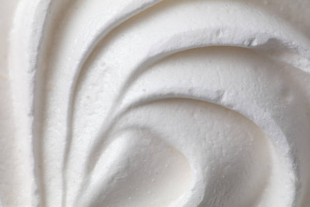 istock Close-up of white creamy marshmallow 2019562299