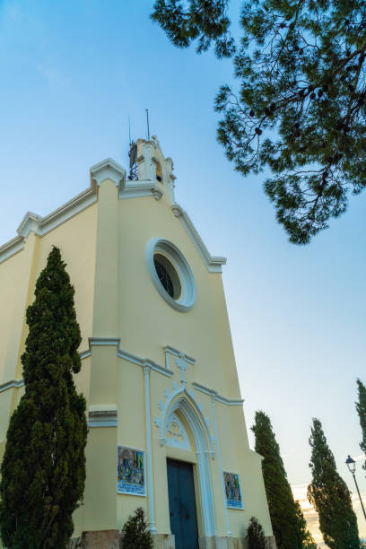 istock beautiful church at sunset, outdoors 2019593299