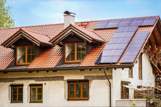 istock Roof Windows and Solar Batteries 2019692795