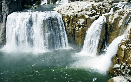 Shoshone Falls in Twin Falls, Idaho - United States