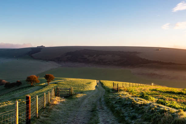istock A view along a pathway in the South Downs, on a sunny winter's morning 2019827231