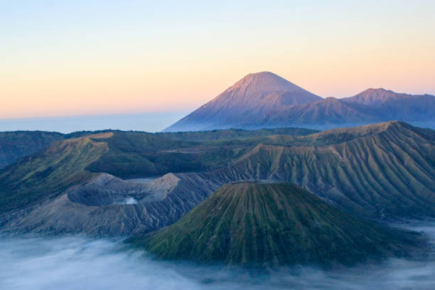 Bromo is a Popular tourism destinatian in Java, Indonesia
